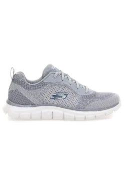 Grüne und schwarze Sneakers mit Memory Foam-Innensohle SKECHERS TRACK GLENDOR
