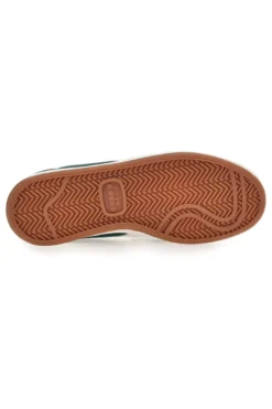 Grüne Wildleder-Sneaker mit seitlichem Diadora Kick-Logo