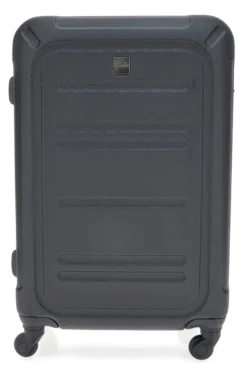 Großer schwarzer Hartschalen-Trolley mit Schwenkrädern Prima Riga PR161/G
