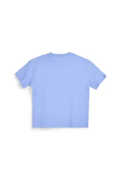 Hellblaues T-Shirt mit Love Pitt Kinderaufdruck PT-G-T-9047