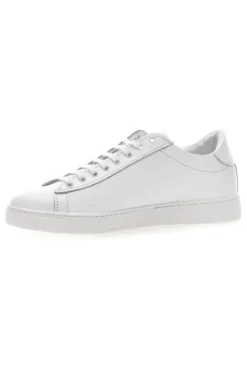 Herren Leder Turnschuhe weiß Ptr 2999