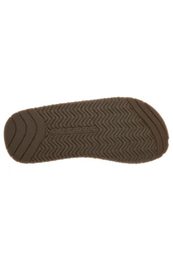 Infradito marroni con fascia in tessuto Skechers Quill Sea Side