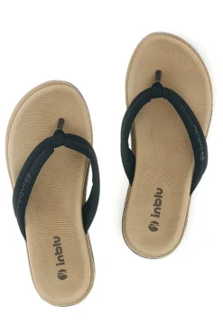 Infradito nero beige dual density Inblu 04 SF
