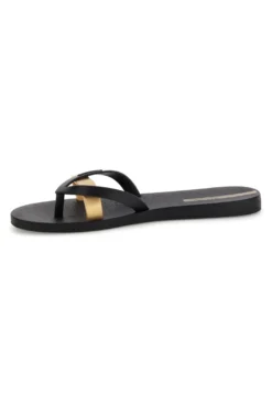 Infradito Nero Fascia Metallizzata Ipanema IP81805