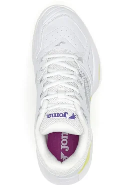 Joma MASTER 1000 LADY 2502 weiße Sportschuhe mit gelben Details