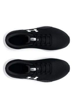 Jungen schwarz Mesh Turnschuhe Under Armour BGS Surge 4