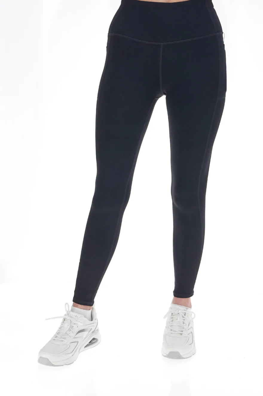 Leggings Skechers GoWalk HW Neri