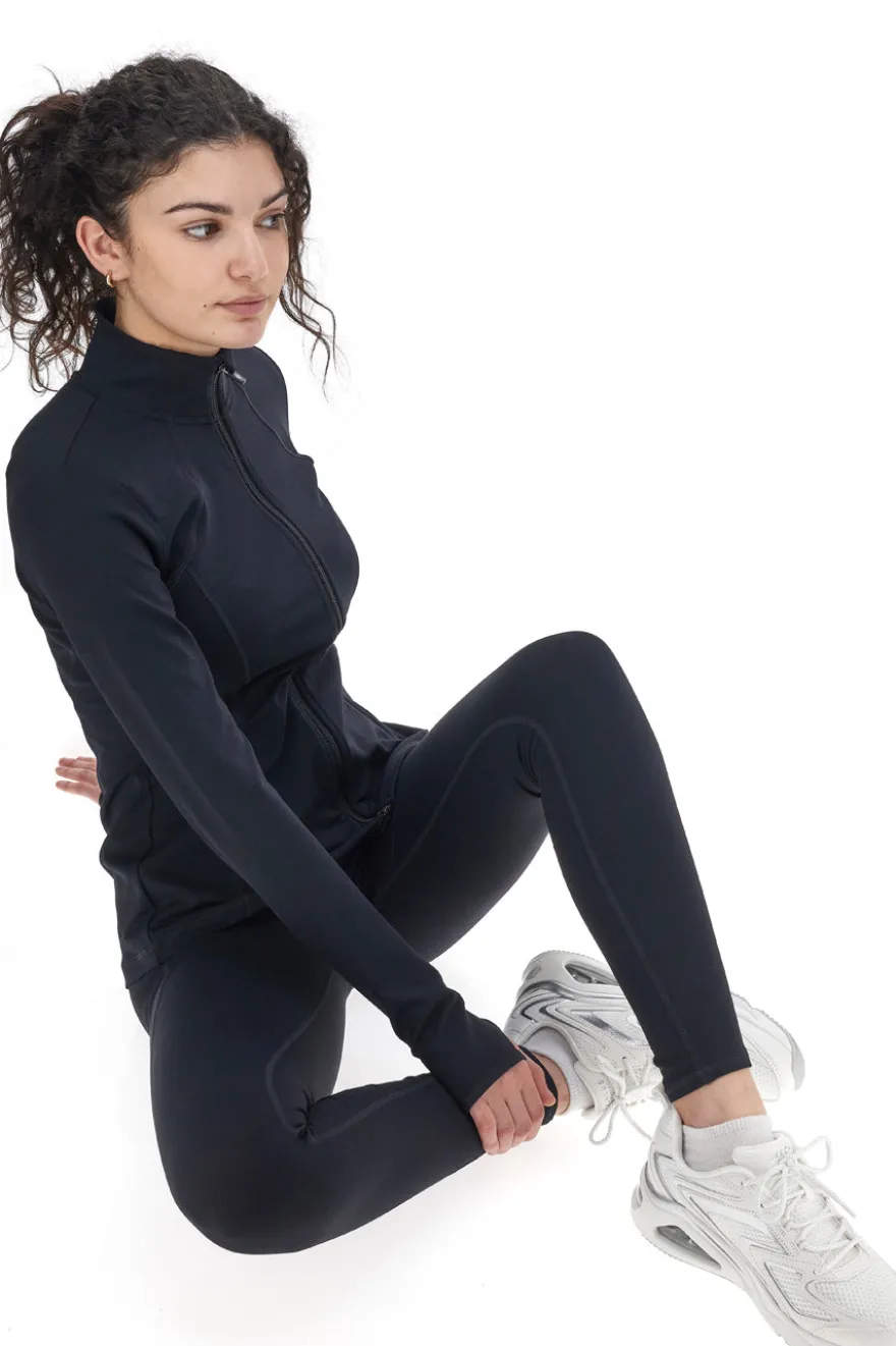 Leggings Skechers GoWalk HW Neri
