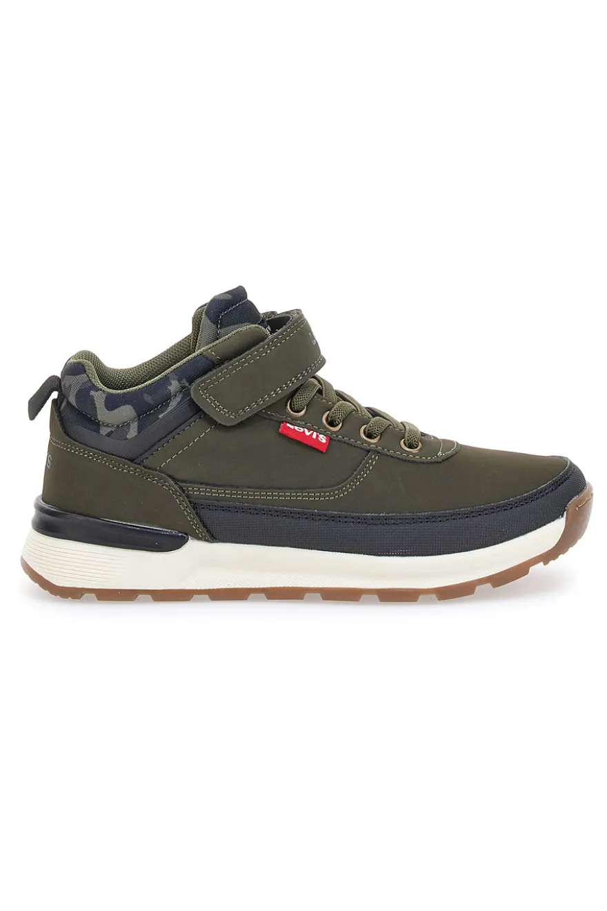 Levi's Ascot Refresh Khaki Mid-Cut Sneakers
