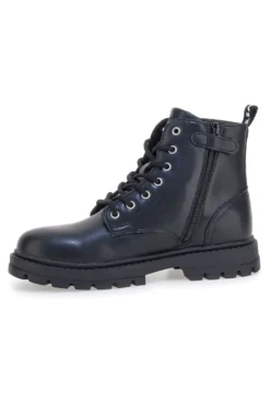 Levi's VPHR0002S schwarze Stiefeletten mit Profilsohle und seitlichem Reißverschluss