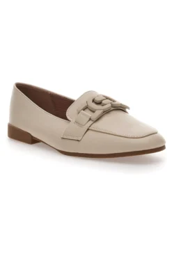 Loafer Beige con Morsetto Ton-Su-Ton First Lady 401