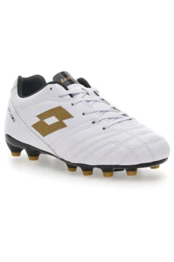 Lotto Stadio 705 FG Jr Weiße Fußballschuhe