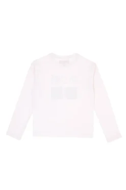 Maglia Rosa Cipria a maniche lunghe con stampa grafica Pitt Kids PT-KT-8015