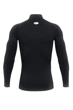 Maglia tecnica nera termica con collo alto Under Armour ColdGear Compression ARMOUR COMP MOCK