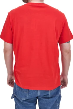 Maglietta Girocollo a Maniche Corte Rossa CHAMPION SS Tee
