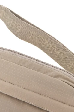 Marsupio beige con logo Tommy jeans 14280