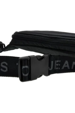 Marsupio nero con logo Tommy jeans 14280