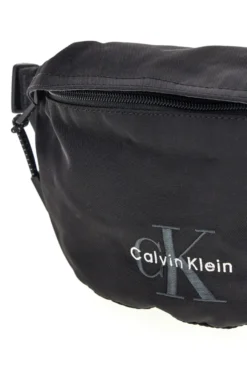 Marsupio Nero in Tessuto con Logo Calvin Klein CK3116