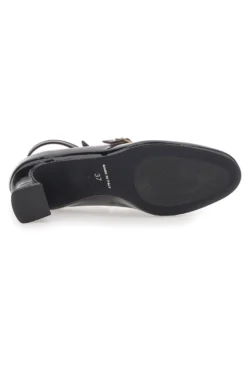 Mary Jane in vernice nera con cinturino alla caviglia PITTARELLO GLAM 3622