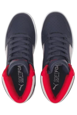 Mittelhohe Puma Rebound Layup Sl Jr blaue Turnschuhe
