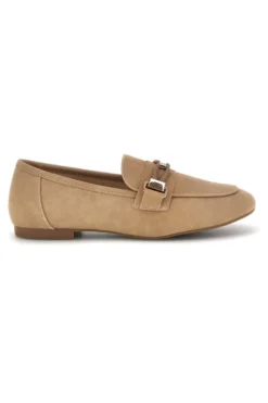 Mocassini beige con morsetto Le havre paris TW26S2300812