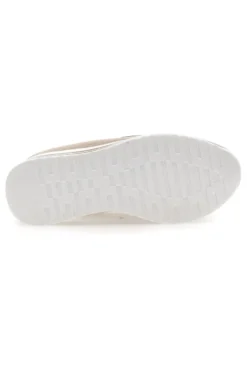 Mocassini Beige Con Morsetto Oro e Platform Energy 42