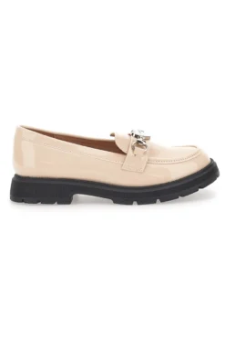 Mocassini beige con morsetto GRAZIE 39P241W