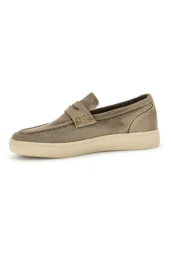 Mocassini beige in tessuto Wrangler 2026103538F