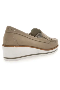 Mocassini Beige Mio Tempo 12862
