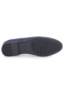 Mocassini Blu a Punta con Fibbia JOHES LAND 218014