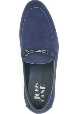 Mocassini Blu a Punta con Fibbia JOHES LAND 218014