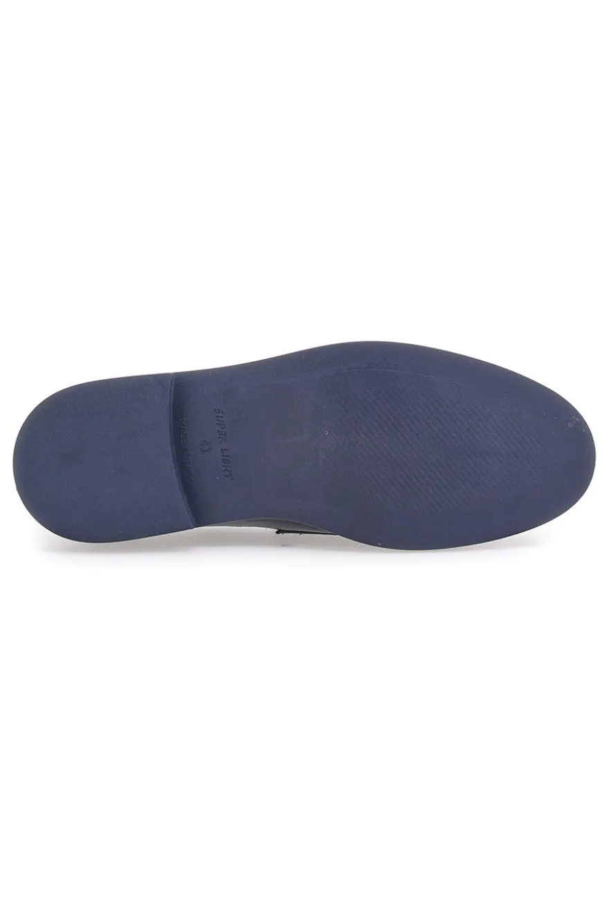 Mocassini Blu con Bocca di Leone PITTARELLO 8027