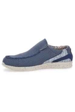 Mocassini blu con laccio elastico SEVENOAKS PK6319A