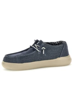 Mocassini blu con lacci U.s. golf club S2694US4636