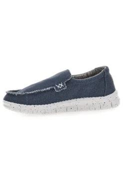 Mocassini Blu con Suola Bianca MAX DILLAN MXM419907
