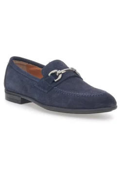 Mocassini Blu In Vera Pelle Max Dillan 11