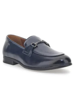 Mocassini Blu Lucidi Solo Soprani 41819