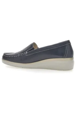 Mocassini Blu Mio Tempo 21178