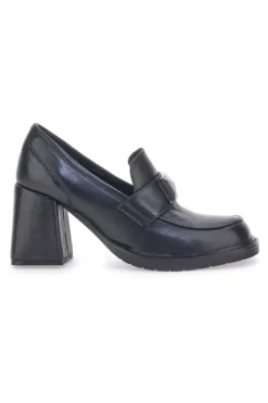 Mocassini con Tacco Pittarello Glam 7012 Neri