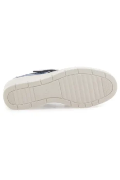 Mocassini denim traforati con strappo The First Active 5