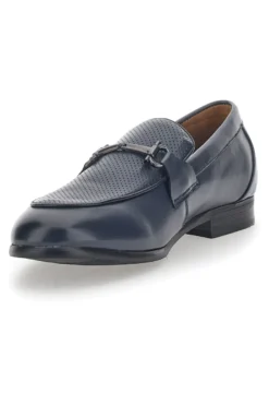 Mocassini Eleganti da Uomo Blu Solo Soprani 41818