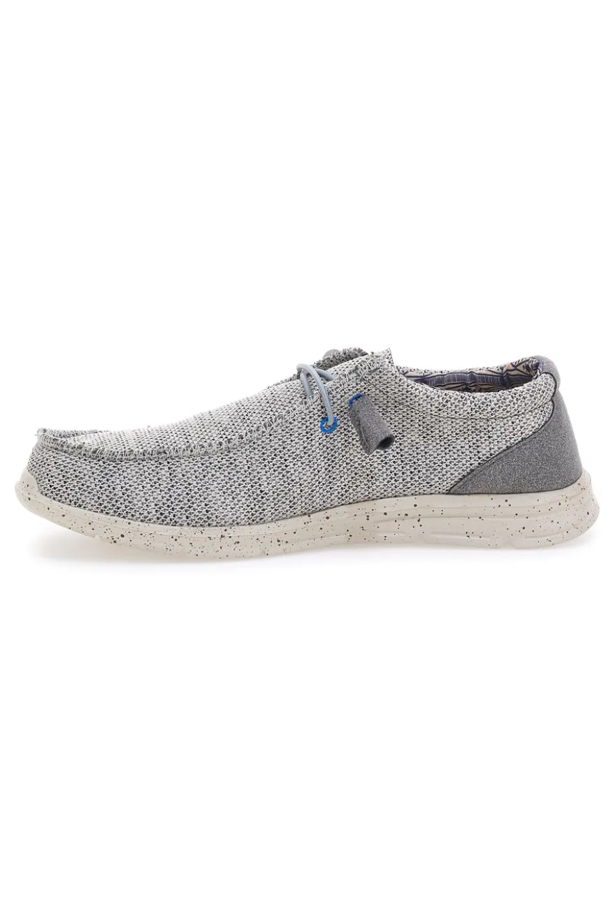 Mocassini grigio con laccio elastico SEVENOAKS PK1118G