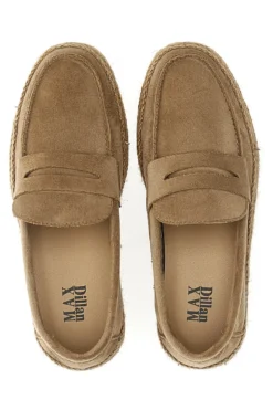 Mocassini Khaki con Dettaglio in Corda MAX DILLAN IY80013