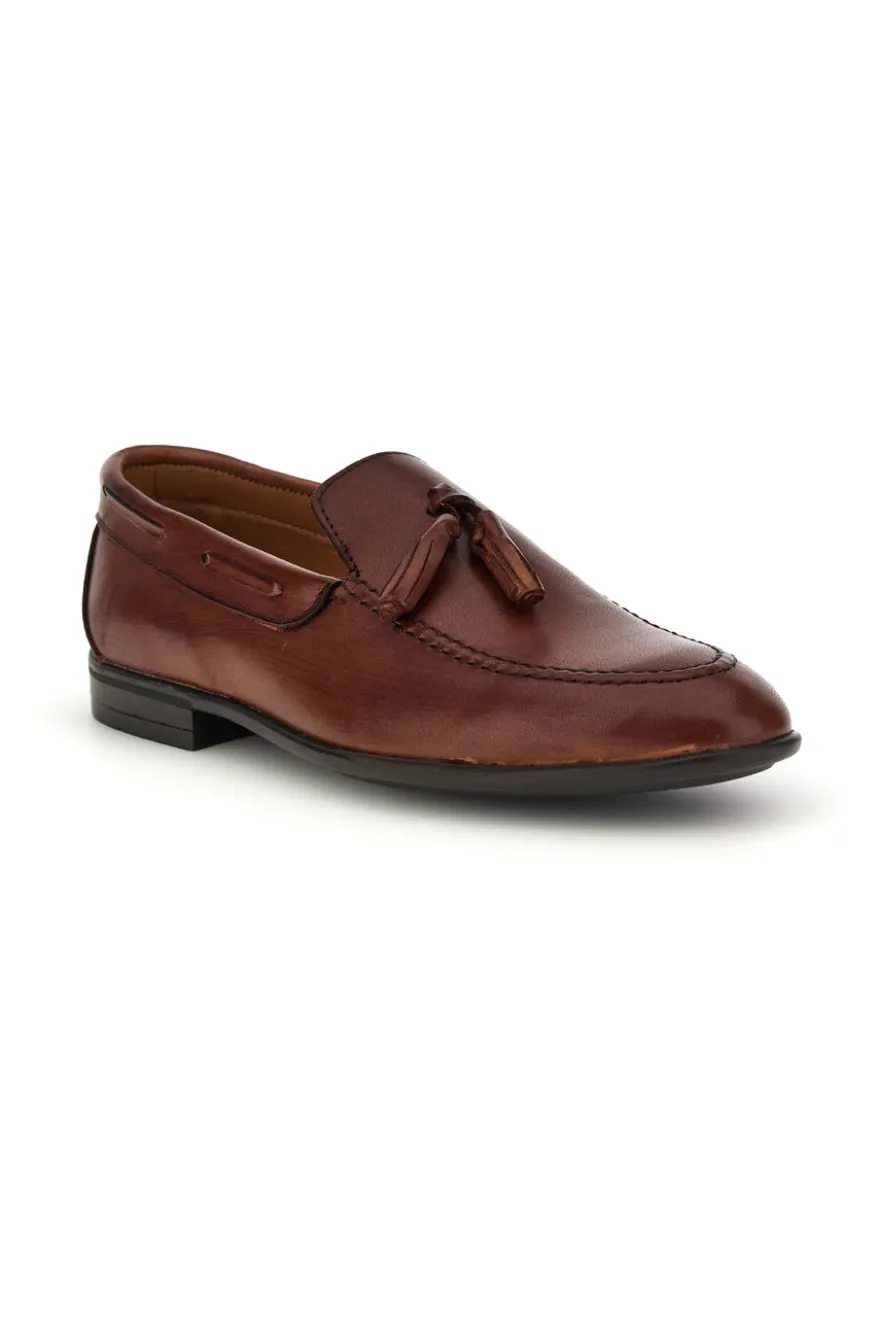 Mocassini marrone in vera pelle Pittarello 071