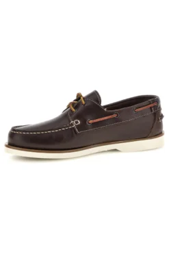 Mocassini marroni in vera pelle Pittarello Ptr 10