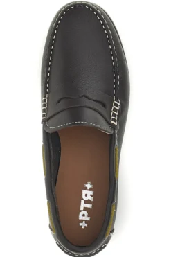 Mocassini marroni in vera pelle Pittarello Ptr 11