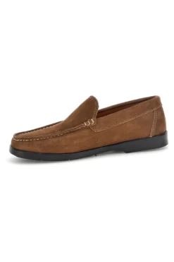 Mocassini marroni in vera pelle Made in Italy Jerpoint 101