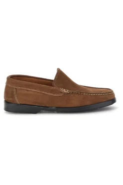 Mocassini marroni in vera pelle Made in Italy Jerpoint 101
