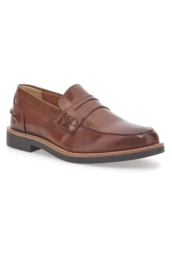 Mocassini Marroni In Vera Pelle da Uomo Pittarello 8027