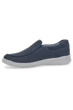 Mocassini Navy con Tomaia in Pelle JOHES LAND K106